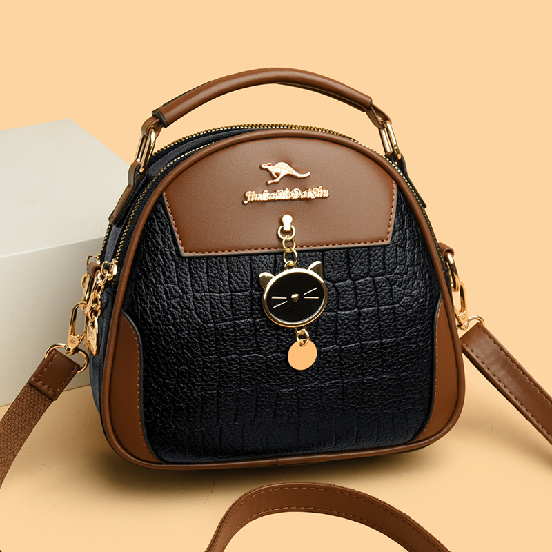Women Bags For Office Use - レディース新作 シングルショルダーハンドバッグ フェイクレザー 財布 クロスボディバッグ トートバッグ