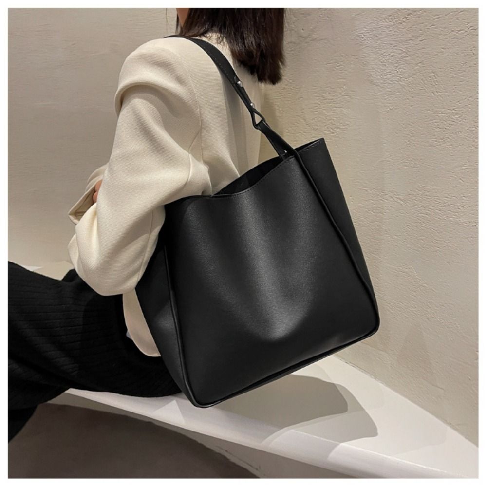 Women Bags Zara - 女性用大容量PUレザーハンドバッグ,トラベルバッグ,ショルダーバッグ,新素材