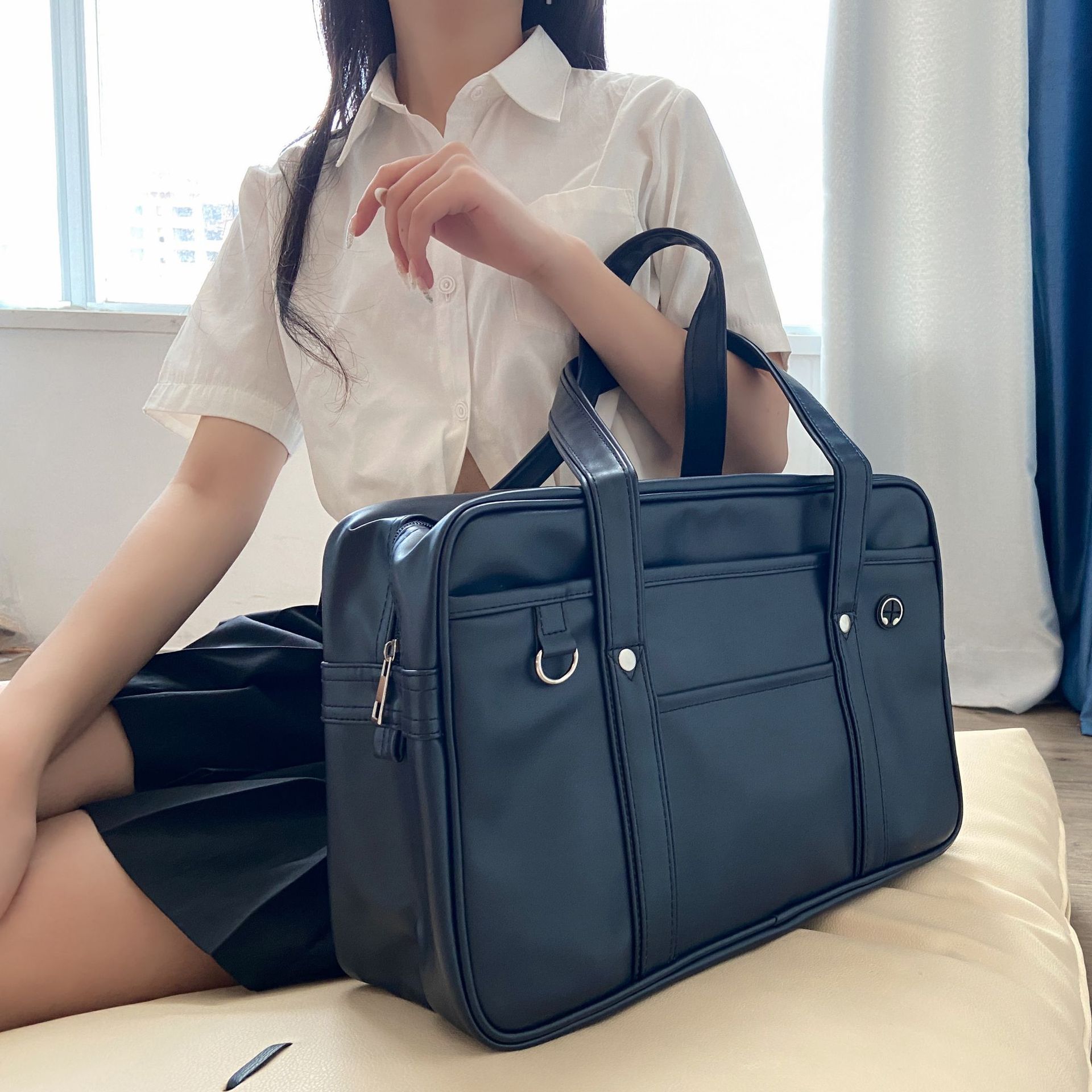 Women Bags Zara - 日本の二次元学生 JK 制服バッグ女の子 PU ランドセル COS