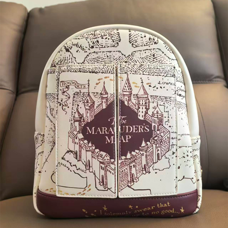 ハリー・ポッター地図柄プリントコスプレ女性用ダブルストラップ - Women'S Bags Everyday のレビューと価格