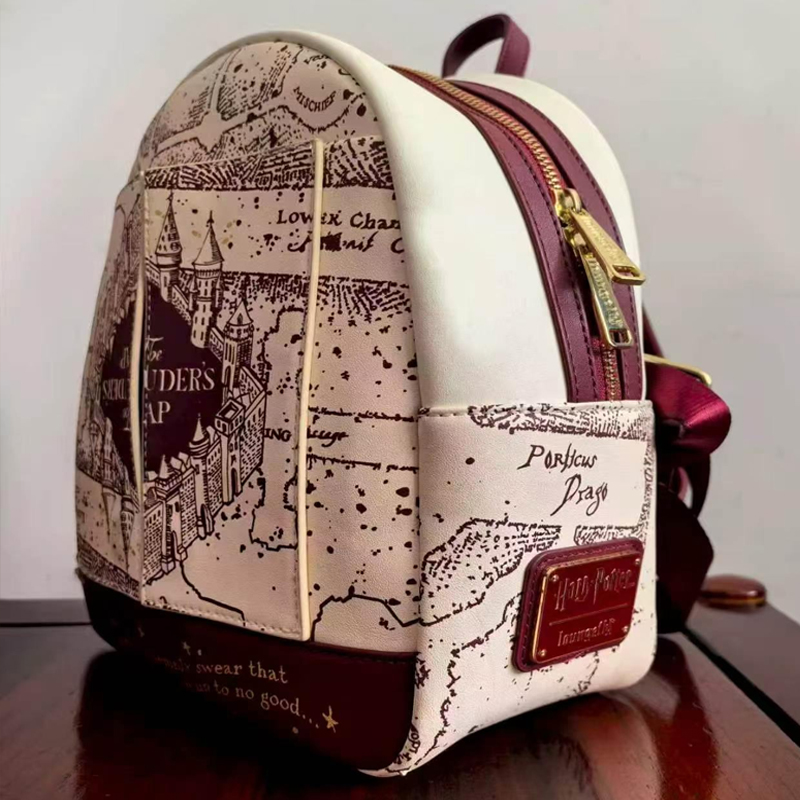 ハリー・ポッター地図柄プリントコスプレ女性用ダブルストラップ - Women'S Bags Everyday のレビューと価格