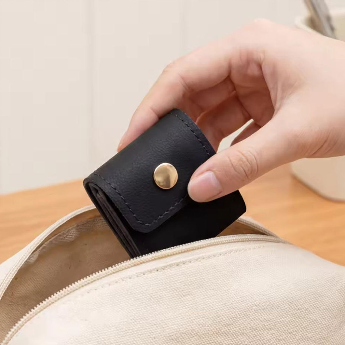 ポータブルマルチポケットジュエリーロールバッグ、旅行や日常使 - Women Bags For Office Use のレビューと価格