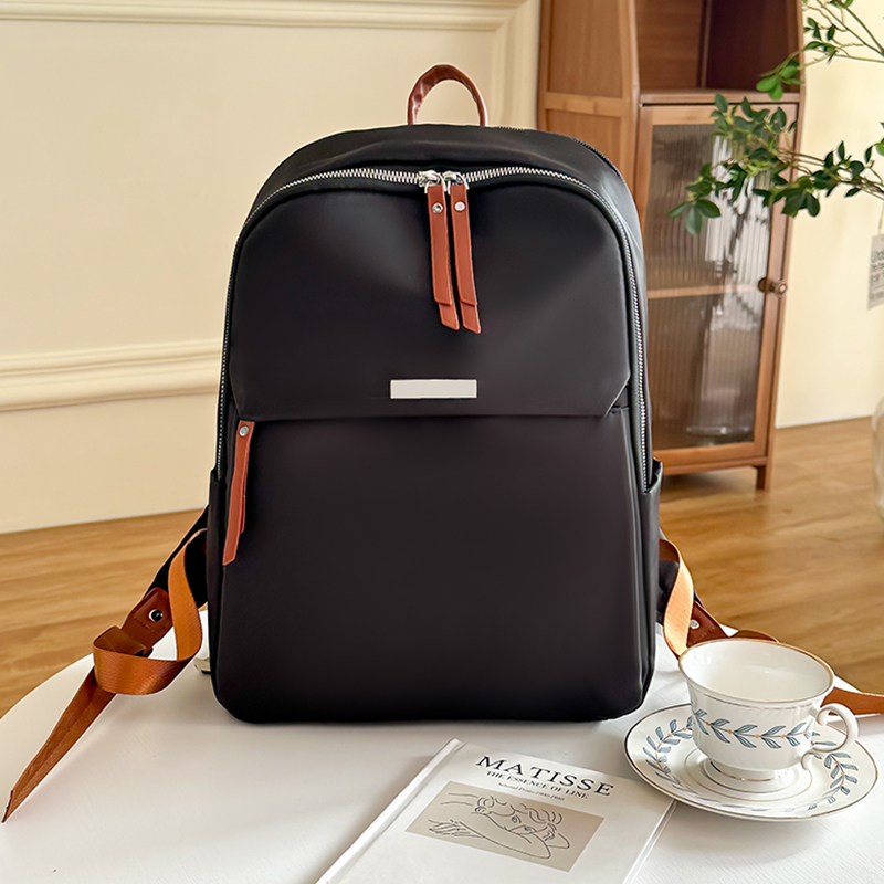 防水ナイロンバックパック女性ビジネスラップトップバックパック - Women Bags Zara のレビューと価格