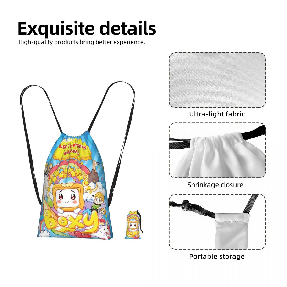 Lankybox オーストラリア 面白いギフト 子供用 巾着 - Women Bags In Australia のレビューと価格