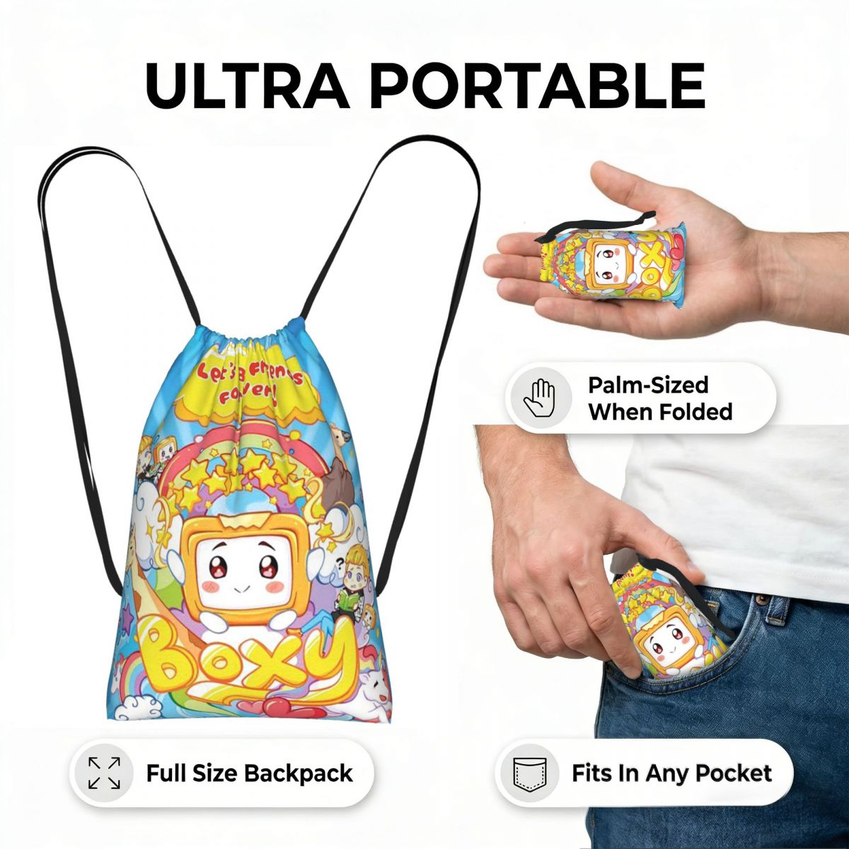 Lankybox オーストラリア 面白いギフト 子供用 巾着 - Women Bags In Australia のレビューと価格