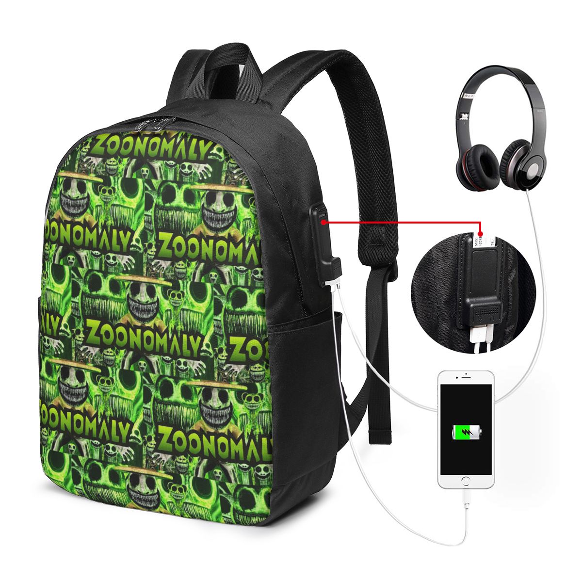 Zoonomaly 漫画スチームゲームバックパック旅行ノート - Women Bags For Women のレビューと価格