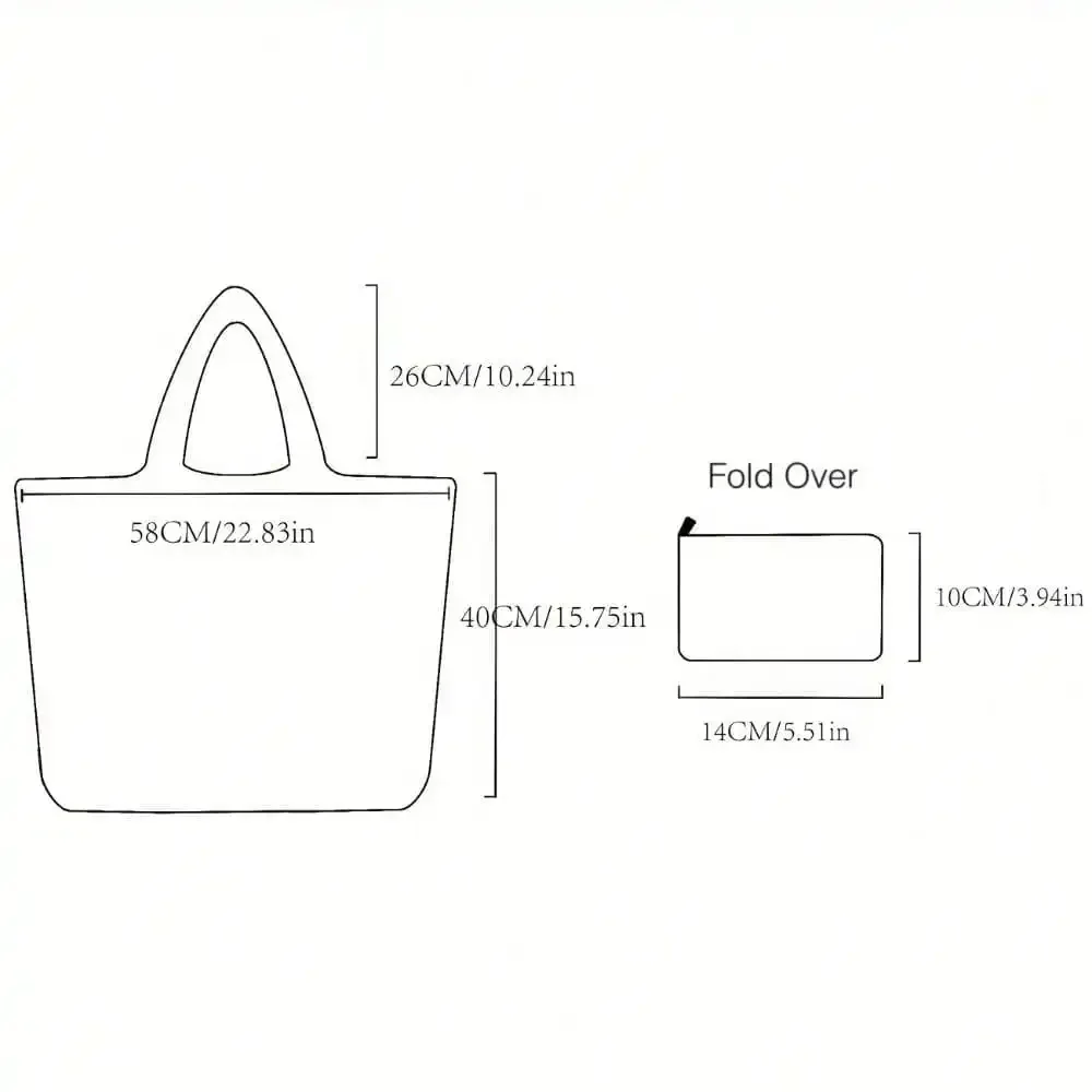 女性用大容量折りたたみトートバッグ、スタイリッシュな柄入りシ - Women Bags For Office Use のレビューと価格