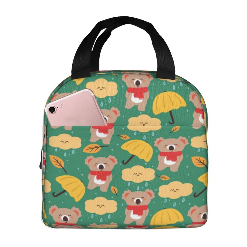 カスタムオーストラリアベアコアラ断熱ランチバッグ女性用ランチ - Women Bags In Australia のレビューと価格