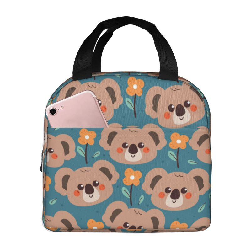 カスタムオーストラリアベアコアラ断熱ランチバッグ女性用ランチ - Women Bags In Australia のレビューと価格