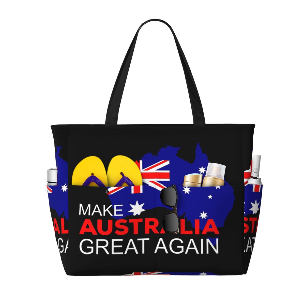 オーストラリアを再び偉大にしよう ビーチトートバッグ スポー - Women Bags In Australia のレビューと価格