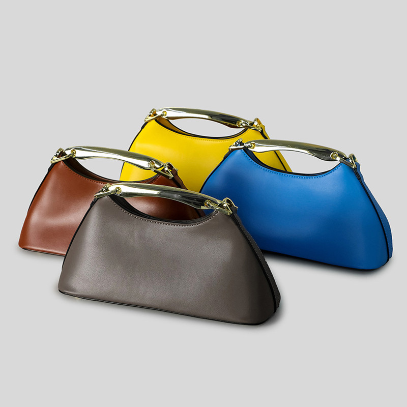 ファッション高級デザイナー女性のメタルハンドルハンドバッグブ - Women Bags High End Brands のレビューと価格