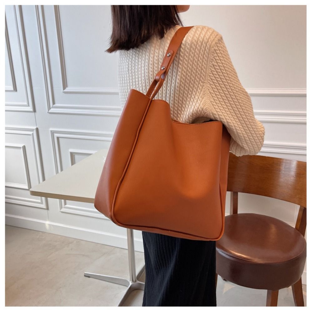 女性用大容量PUレザーハンドバッグ,トラベルバッグ,ショルダ - Women Bags Zara のレビューと価格