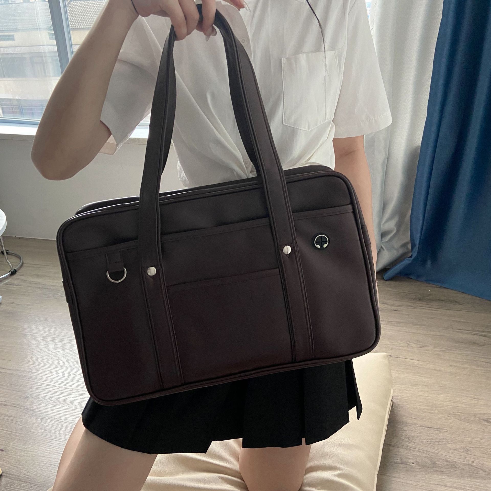 日本の二次元学生 JK 制服バッグ女の子 PU ランドセル  - Women Bags Zara のレビューと価格
