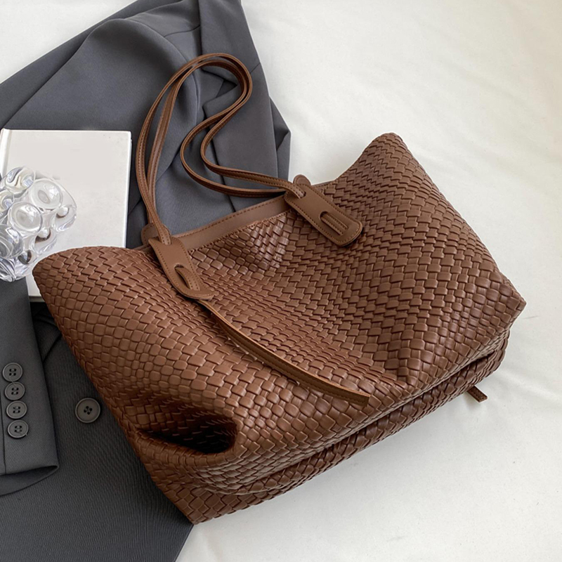 レディースソリッドカラー多機能ハンドバッグ、ミニマリストレデ - Women Bags For Office Use のレビューと価格