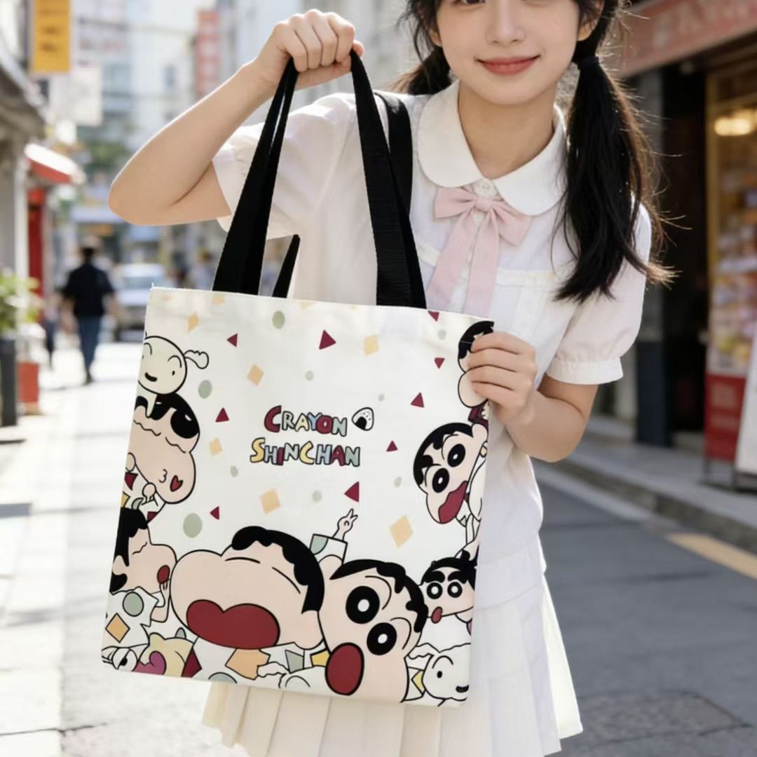 2026 新クレヨンしんちゃんキャンバストートバッグ大容量女 - Women'S Bags Everyday のレビューと価格