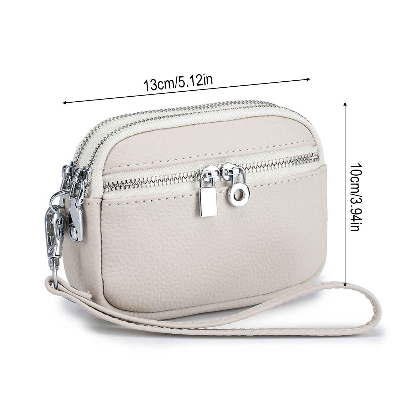 女性用ミニクロスボディバッグ ダブルジッパー付き 大容量コイ - Women'S Bags Everyday のレビューと価格