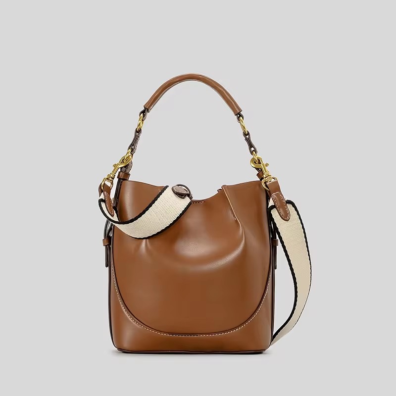 ファッションパネルキャンバスバケットバッグデザイナー女性ハン - Women Bags Zara のレビューと価格